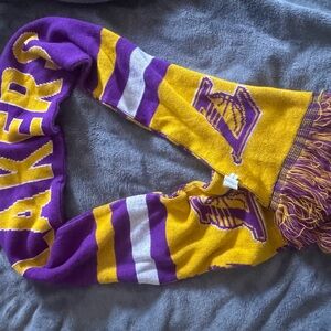 Purple and Gold Lakers Scarf